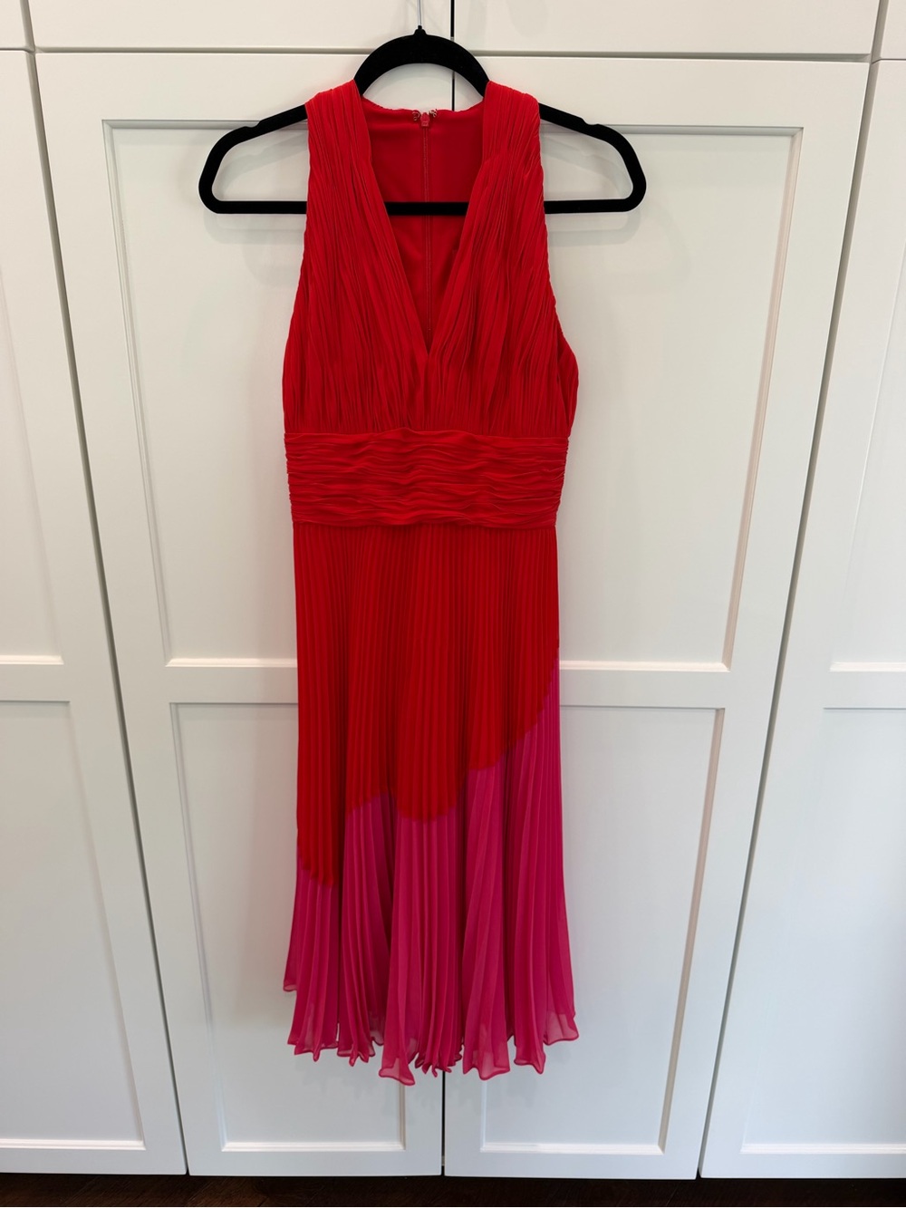 Carmen Marc valvo halter party event dress size 4